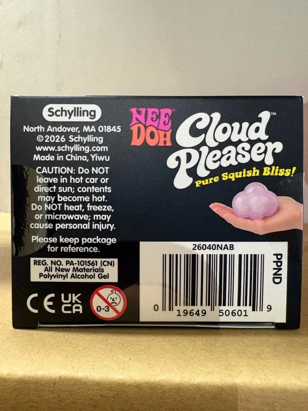 Cloud Pleaser Soft Doh Squish Toy - Pink by